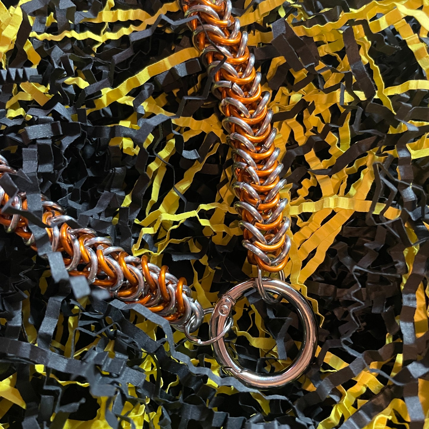 Collar- Box Chain Weave