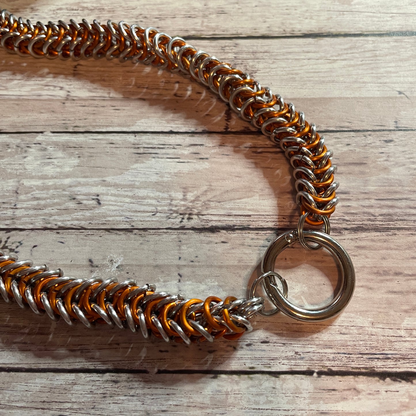 Collar- Box Chain Weave