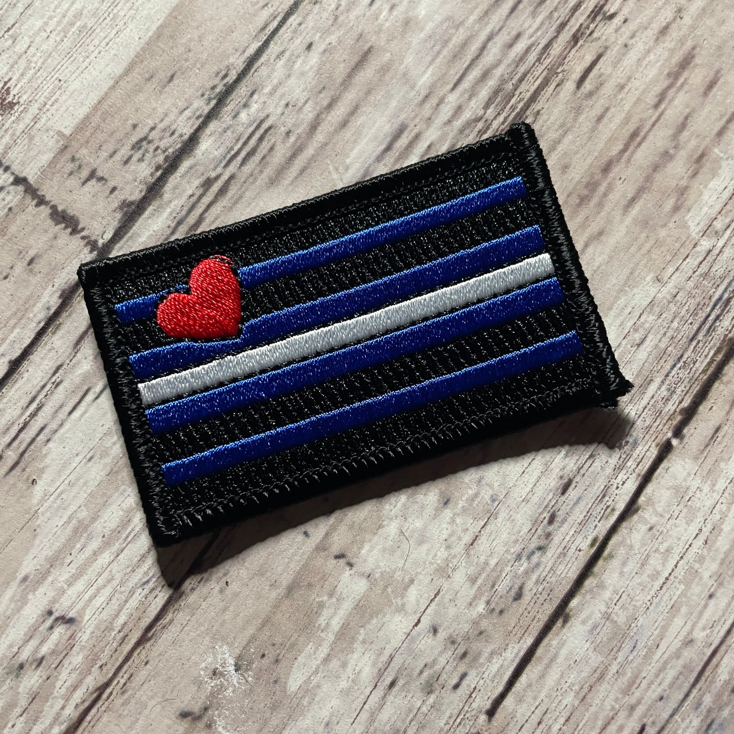 Leather Pride Flag Iron-On Patch