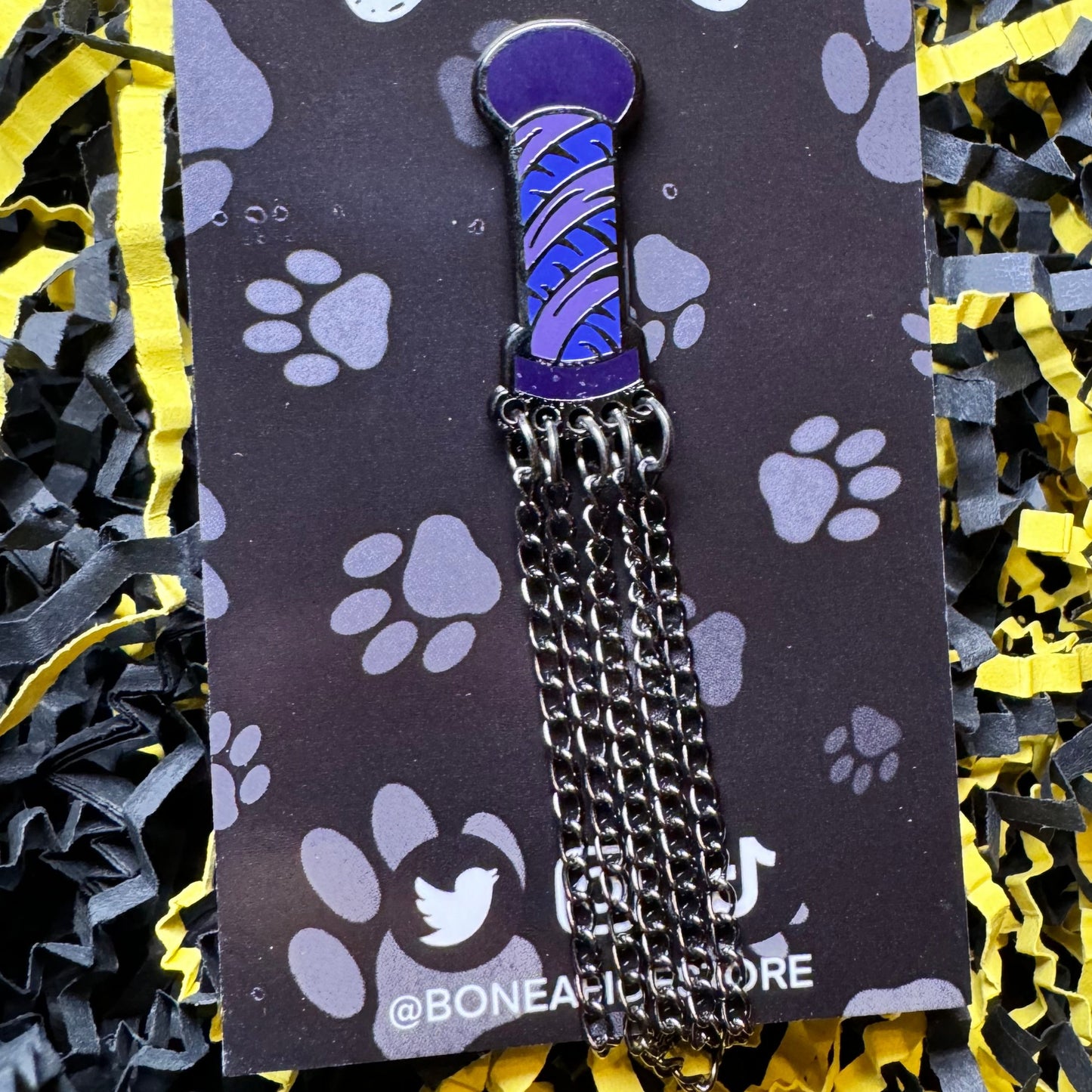 Flogger Hard Enamel Pin