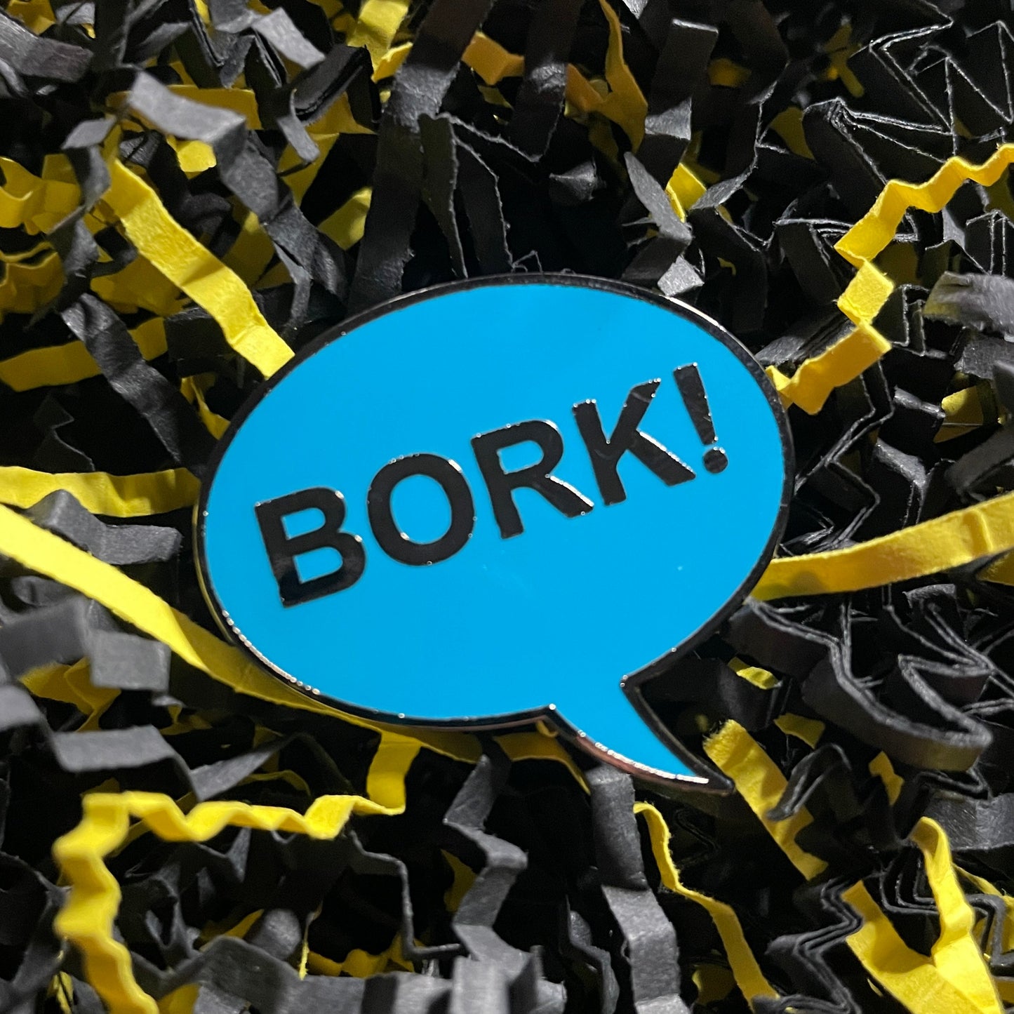 Bork Hard Enamel Pin