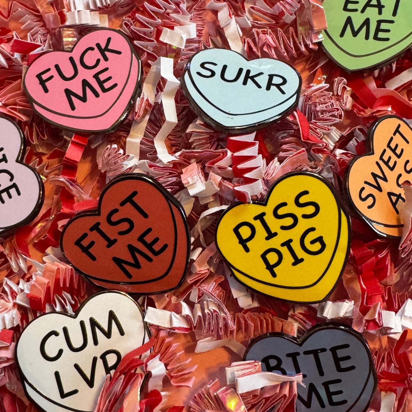 Kinky Hearts Blind Box (2 Hard Enamel Pins)