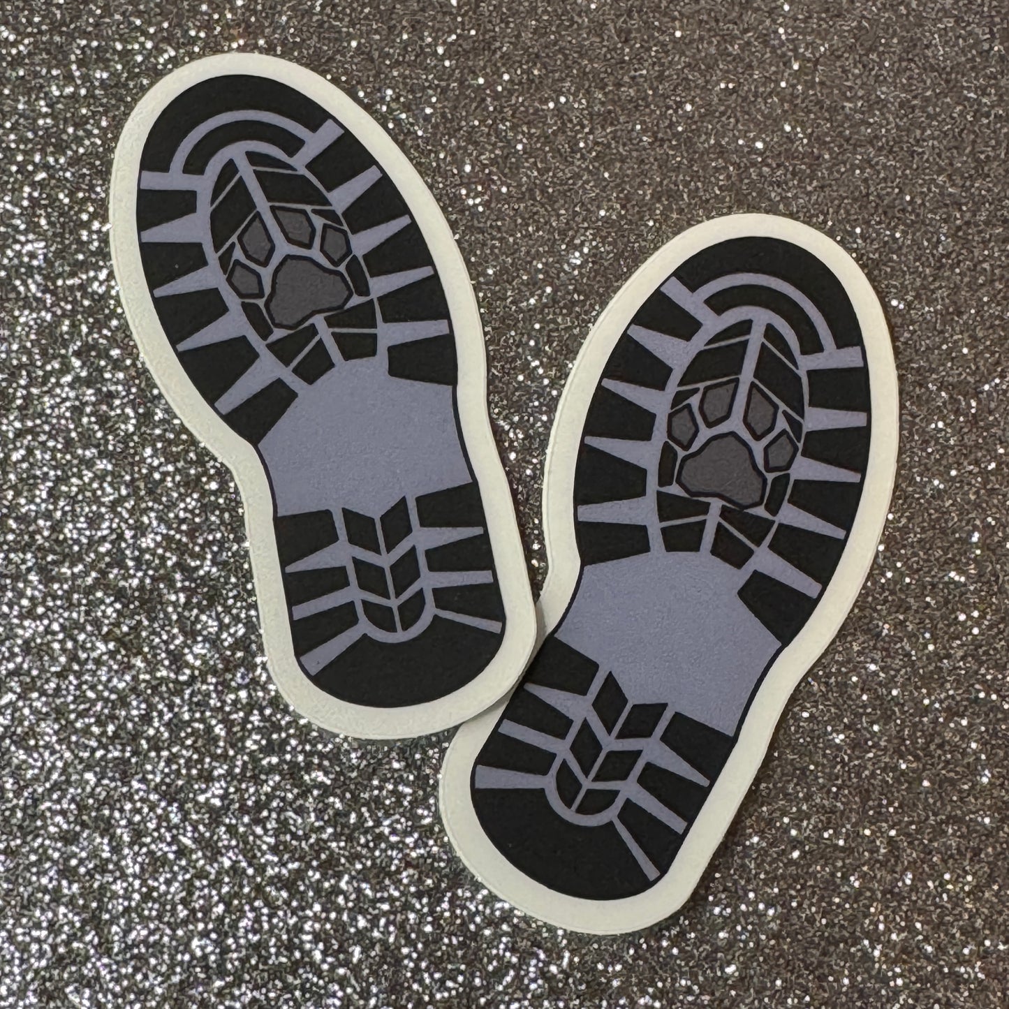 Boot Print Sticker