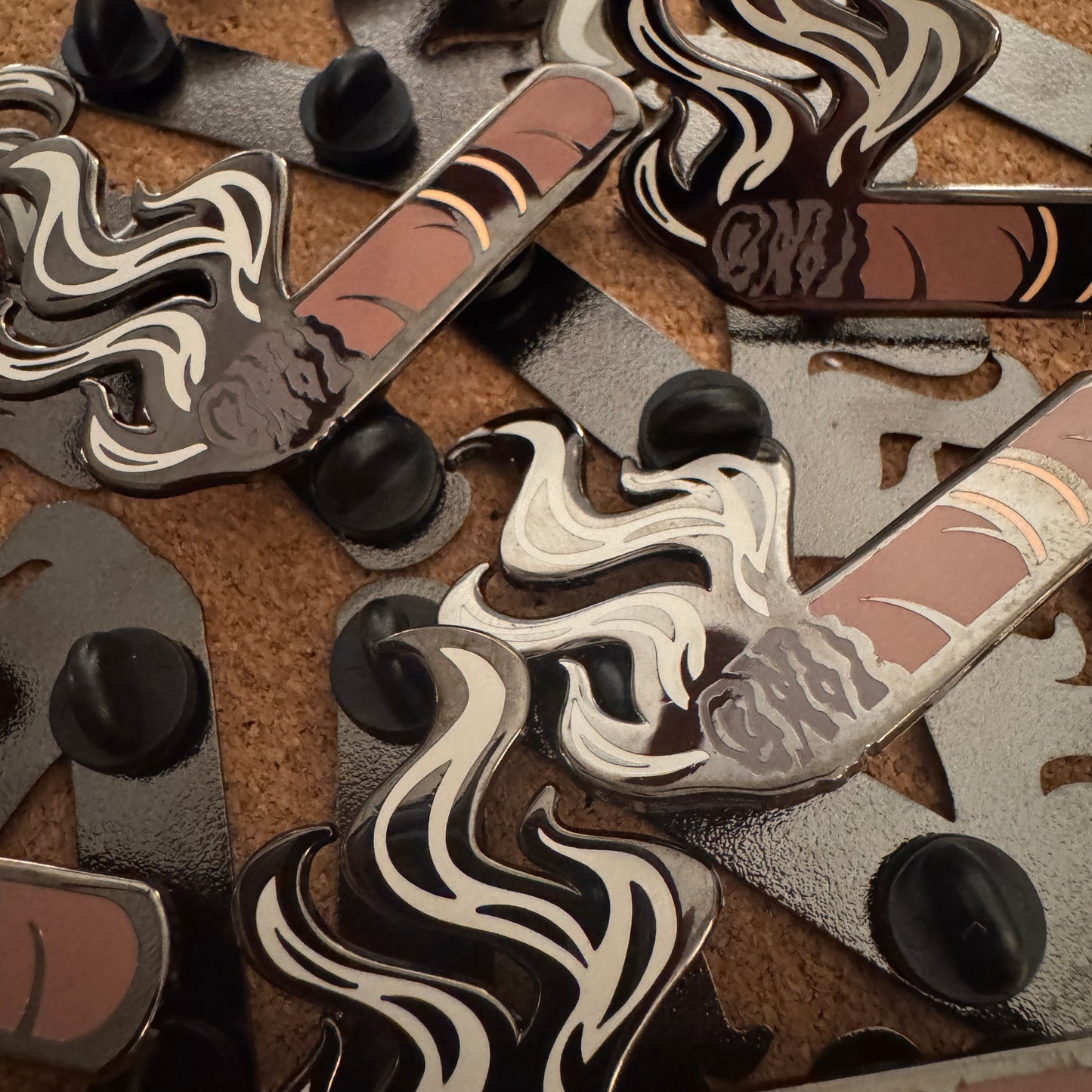 Cigar Hard Enamel Pin