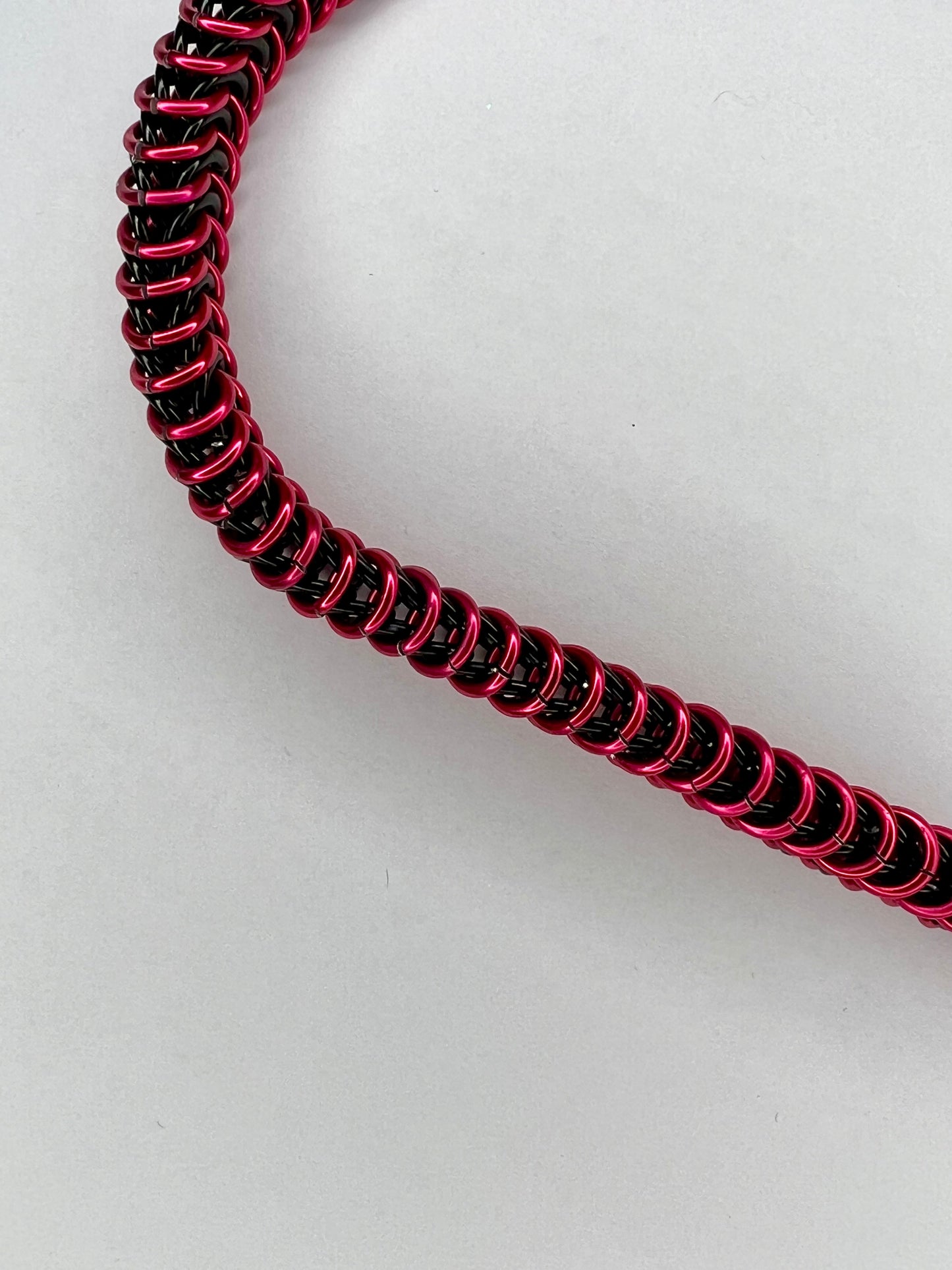 Collar- Box Chain Weave