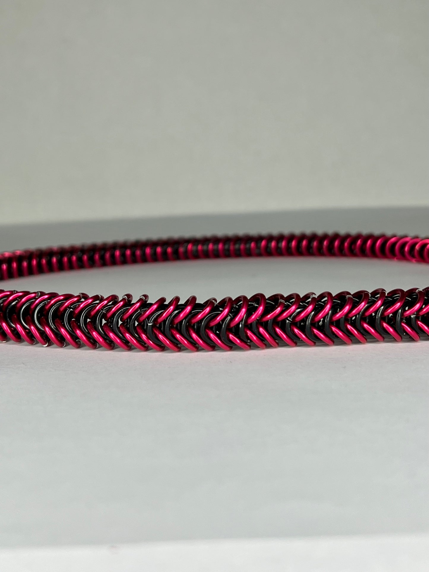 Collar- Box Chain Weave
