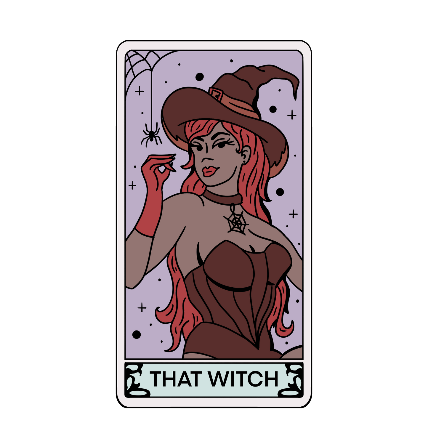 "The Halloween" Tarot Card Sticker Set (Holographic)