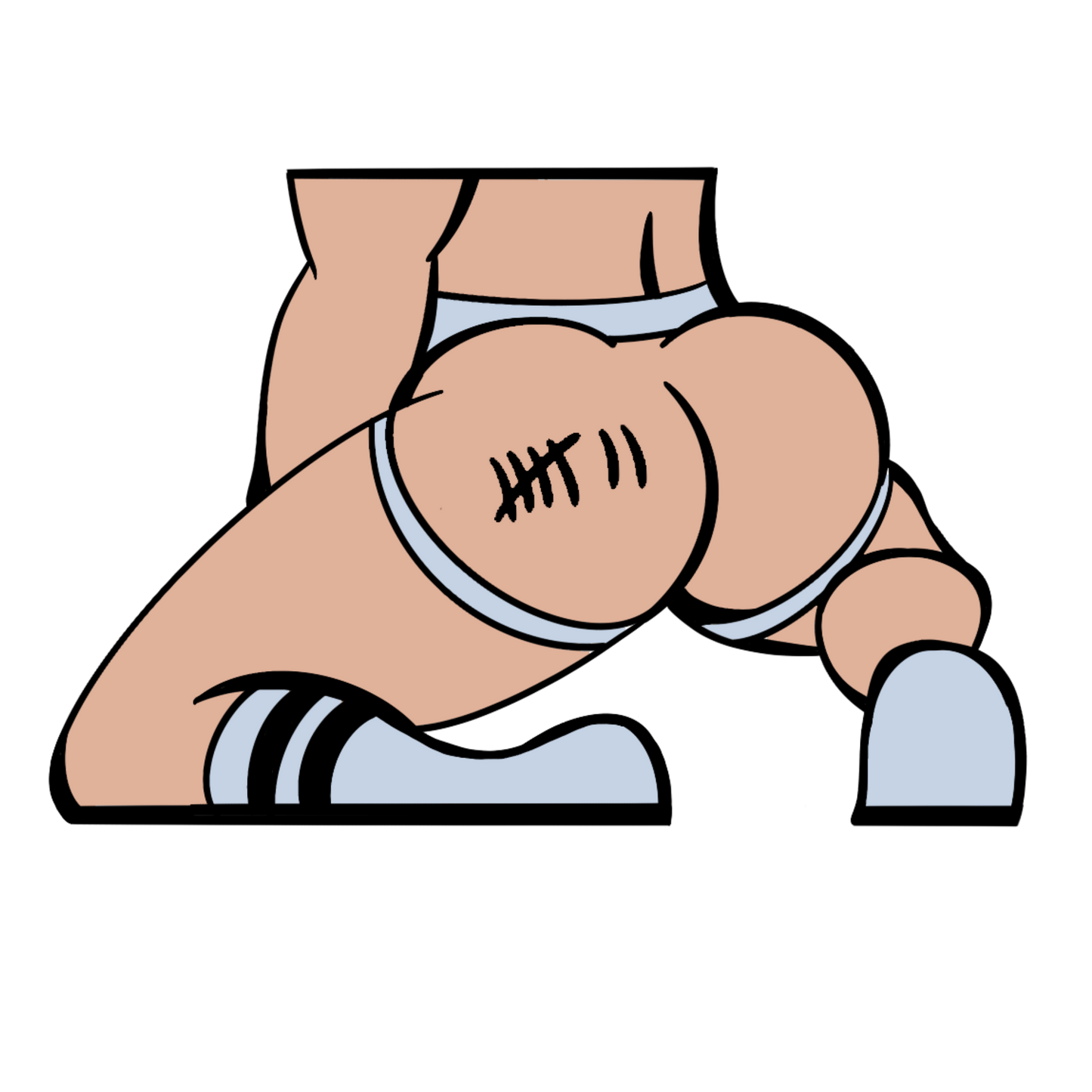 Tally Hoe Sticker (Light Tone) Sticker