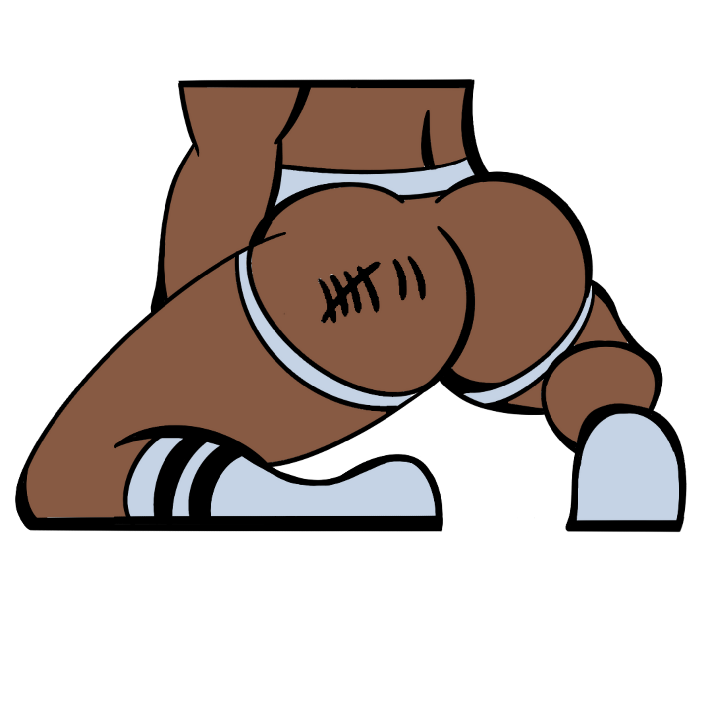 Tally Hoe Sticker (Dark Tone) Sticker