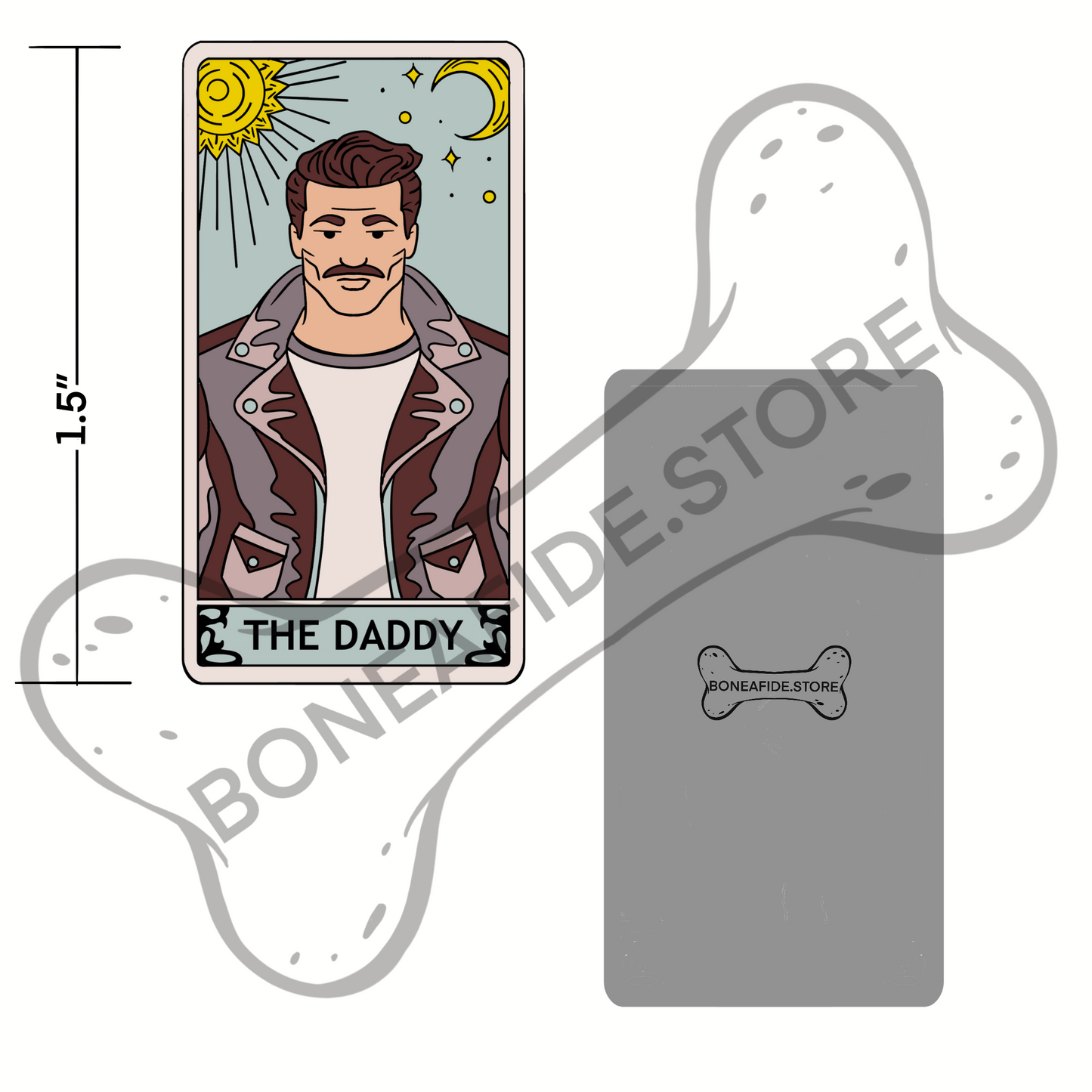 Tarot The Daddy Hard Enamel Pin (Day Tone)