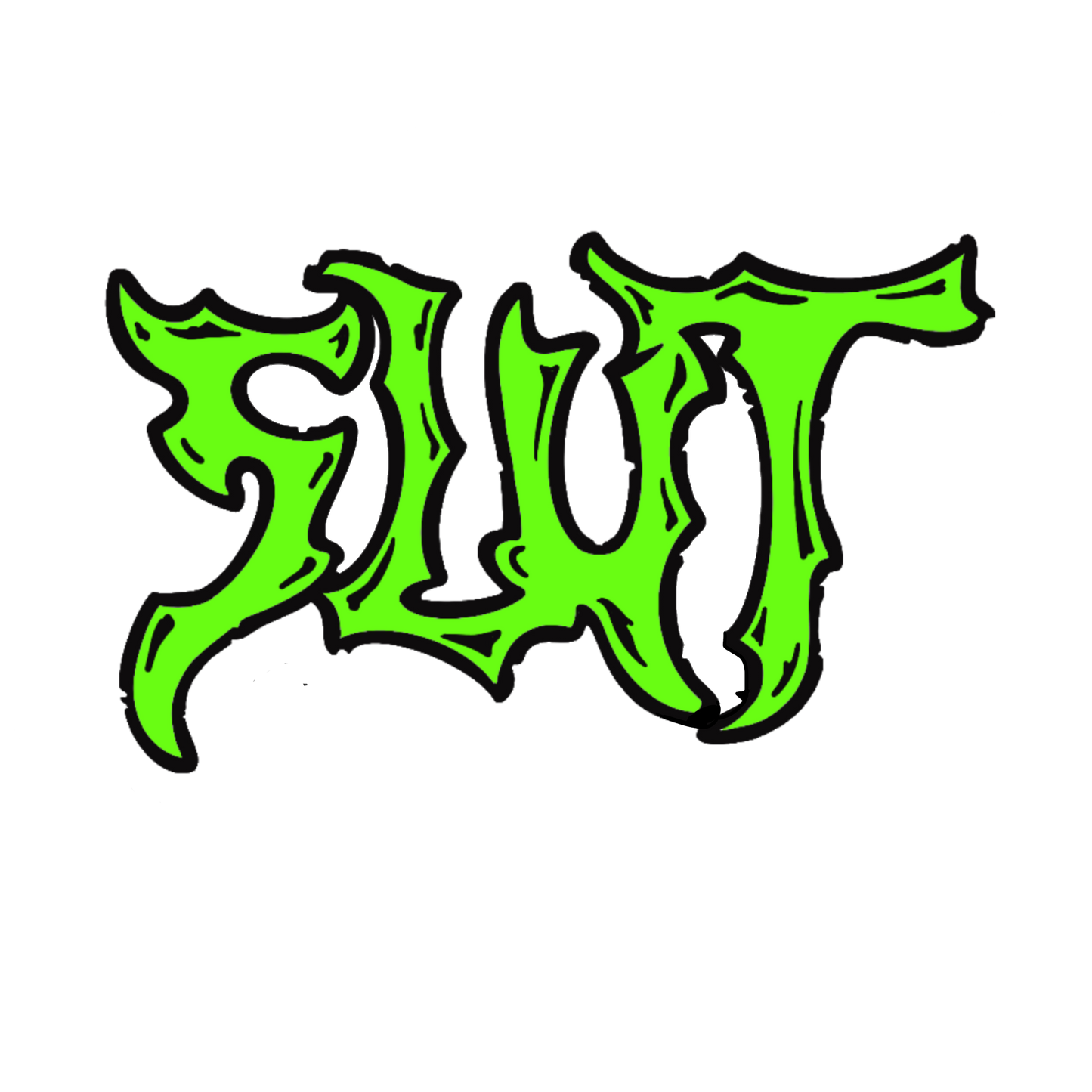 Slut Sticker (Clear Vinyl)