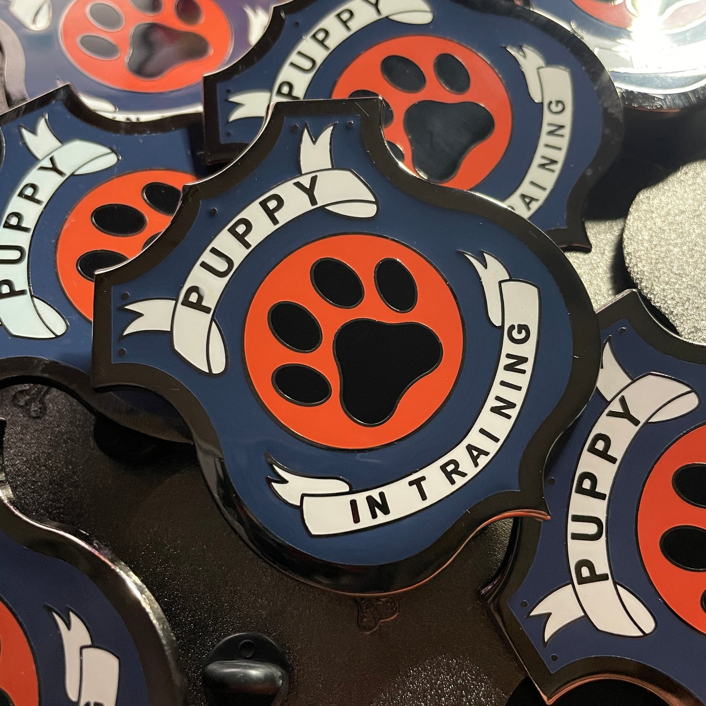 Puppy In Training Hard Enamel Pin