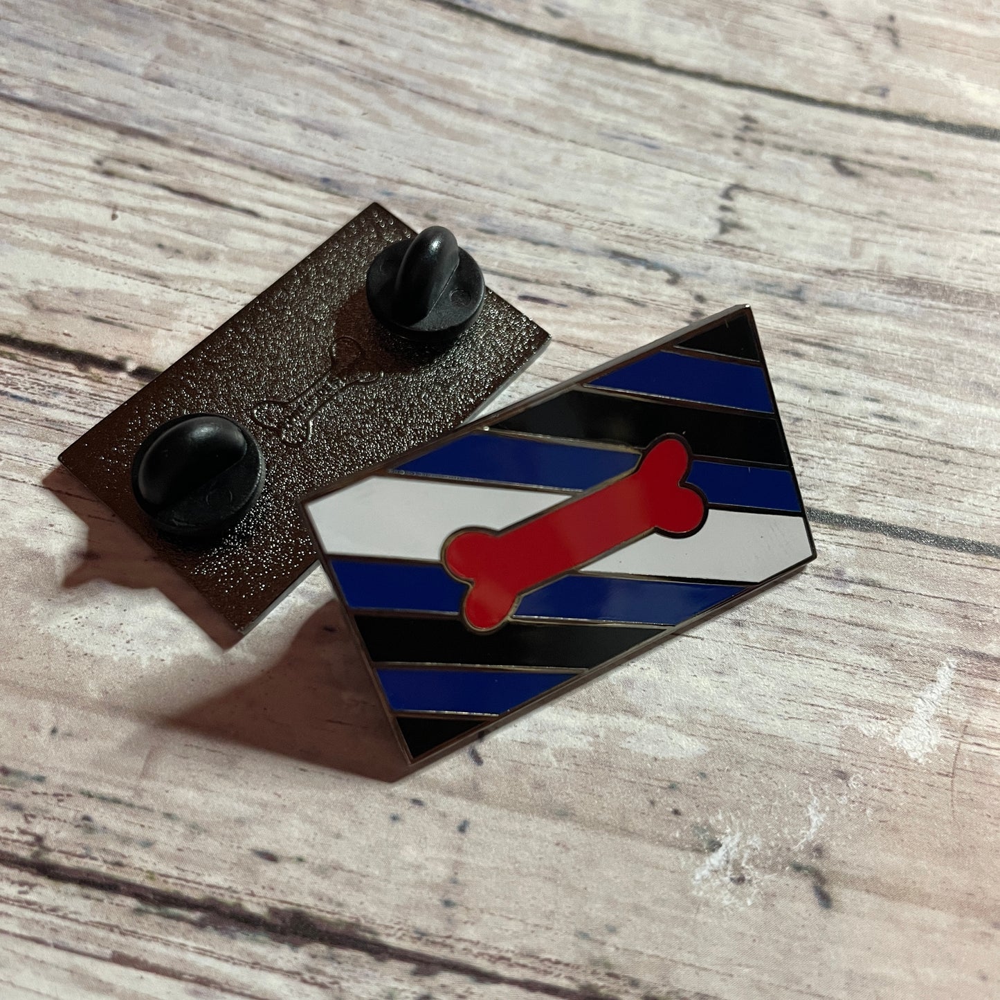 Pup Flag Hard Enamel Pin