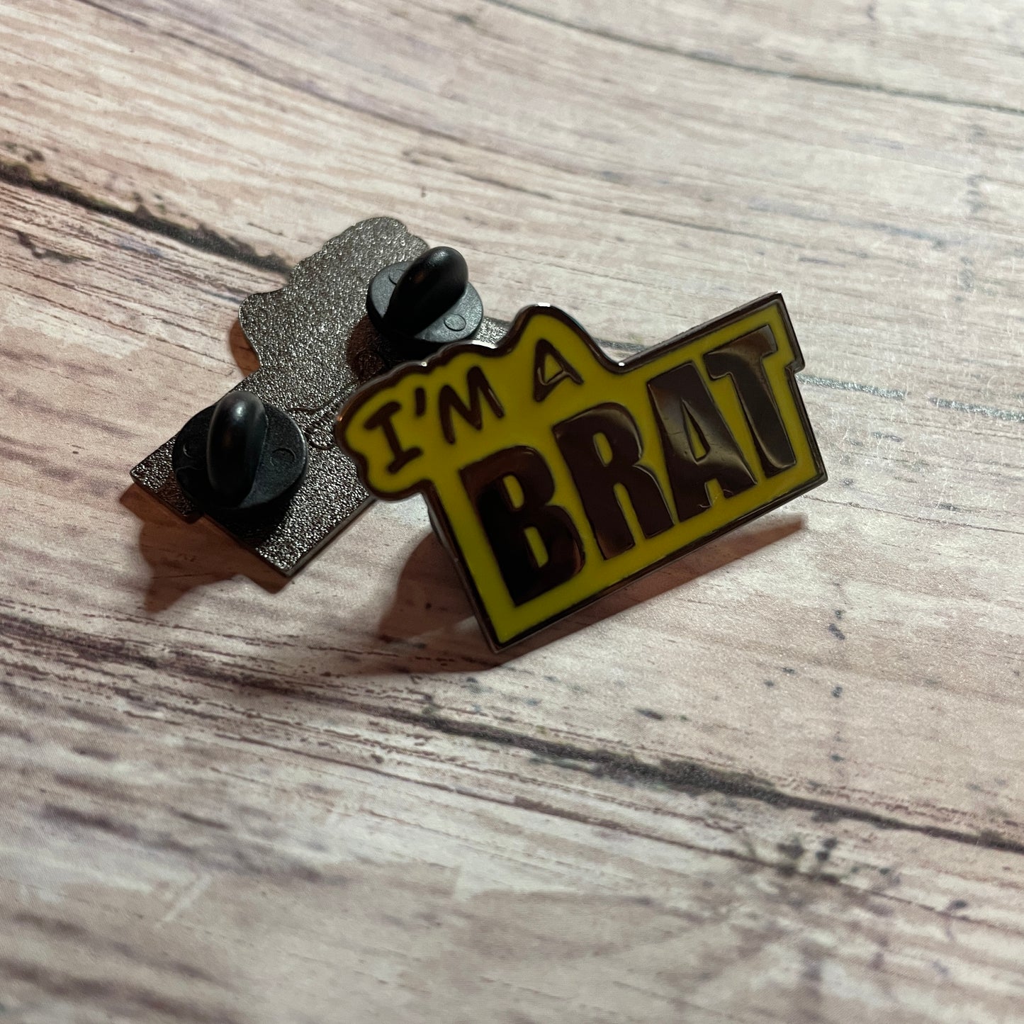 BRAT Hard Enamel Pin