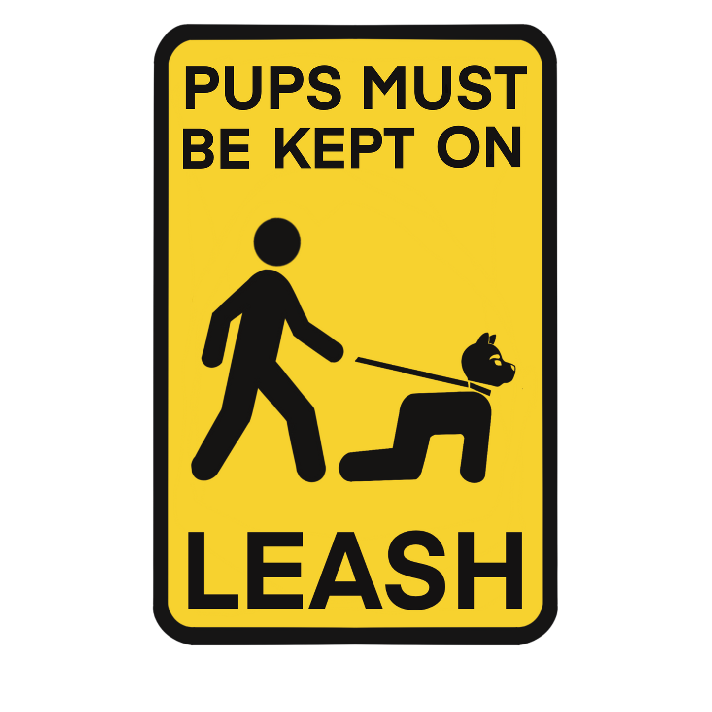 LEASH Holographic Sticker