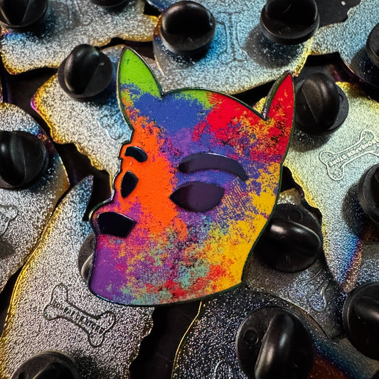 LIMITED EDITION Rainbow Hood Hard Enamel Pin