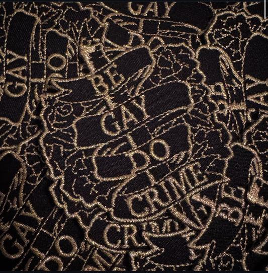 Be gay, do crime Iron-On Patch