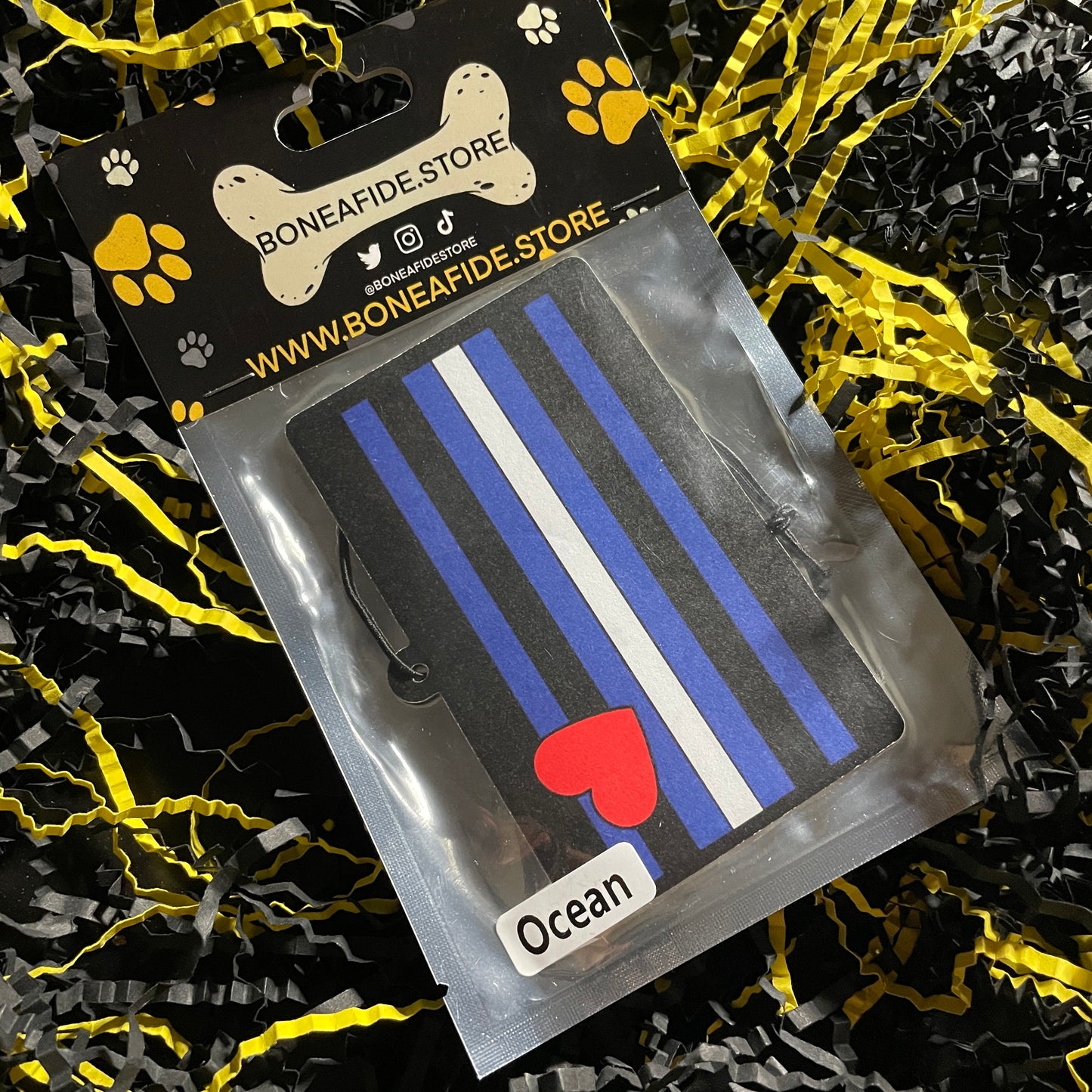 Leather Pride Flag Air Freshener