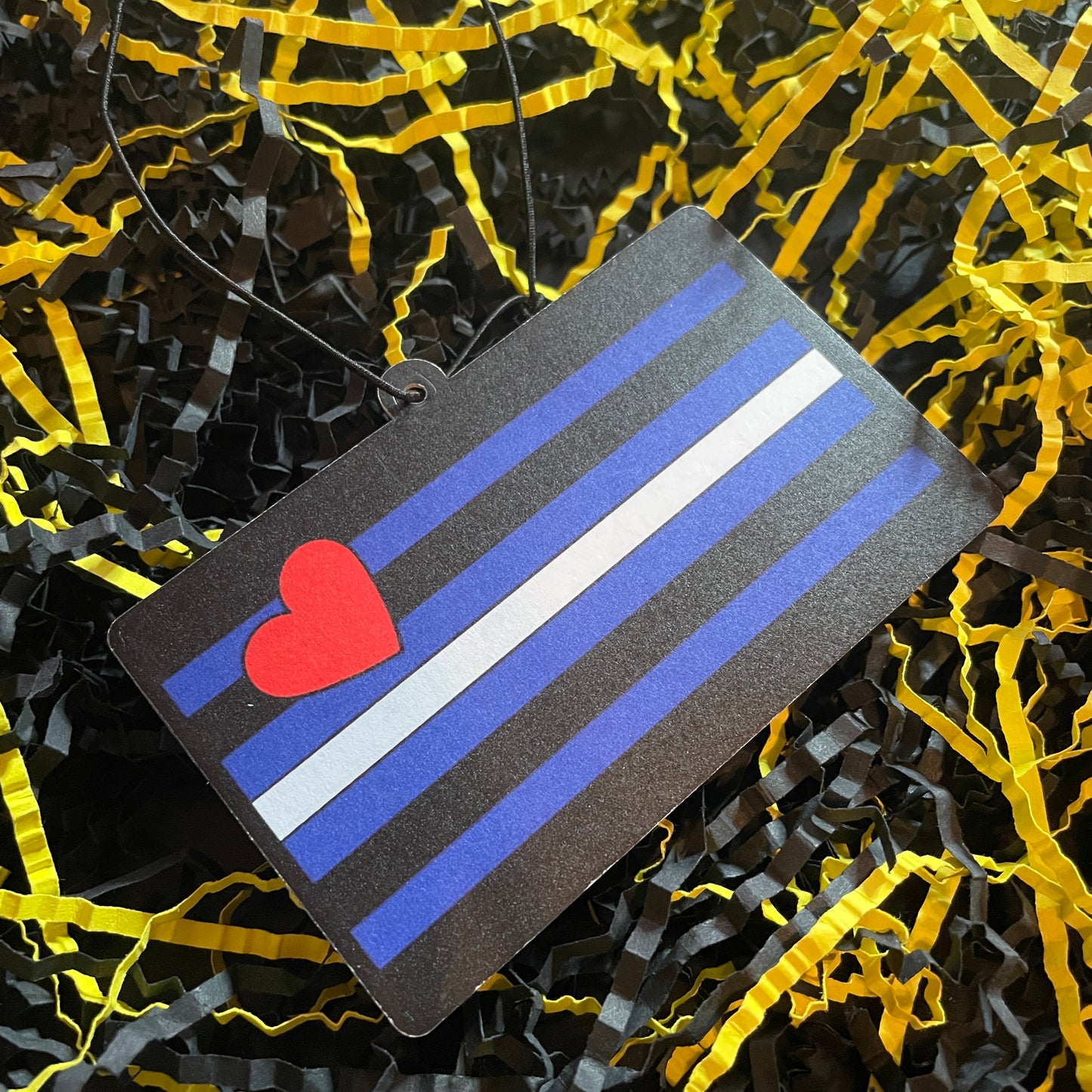 Leather Pride Flag Air Freshener