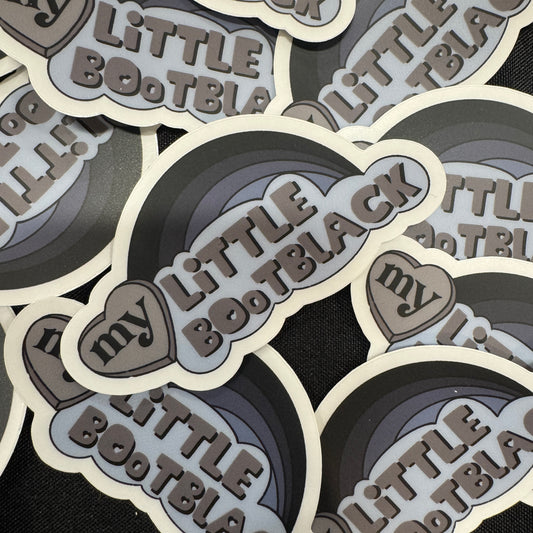 My Little Bootblack Sticker