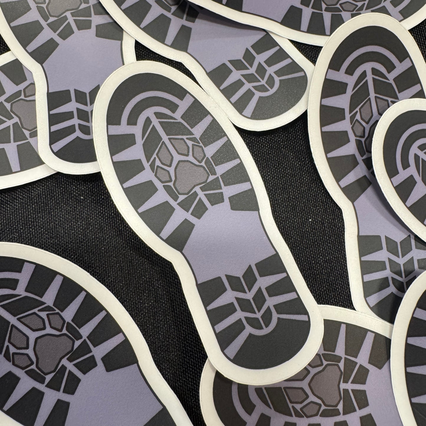 Boot Print Sticker