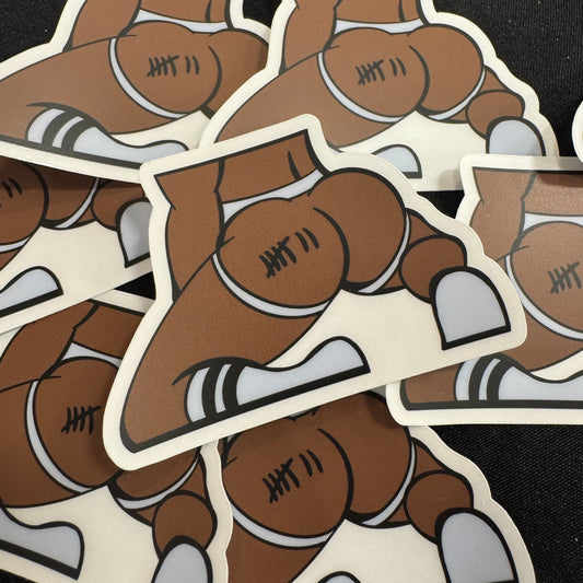 Tally Hoe Sticker (Dark Tone) Sticker