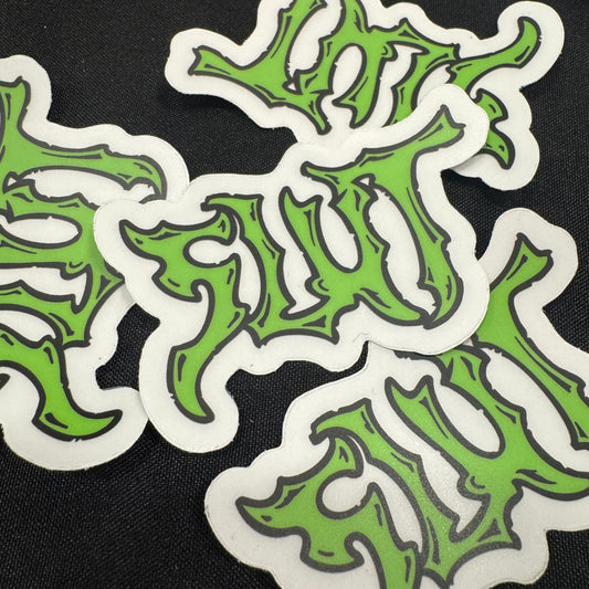 Slut Sticker (Clear Vinyl)