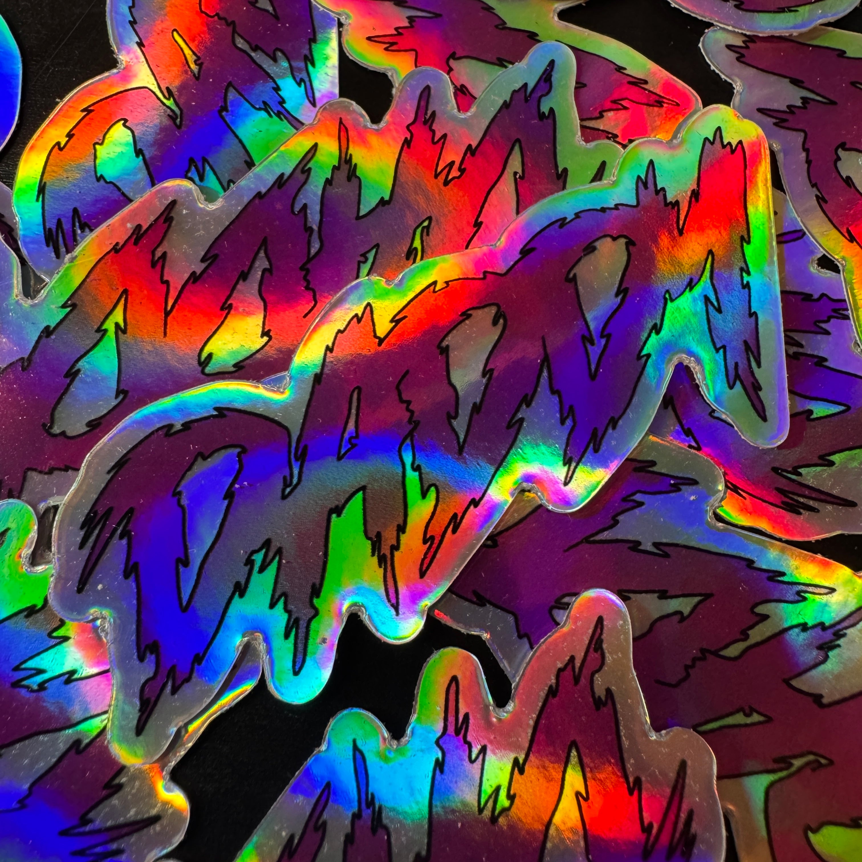 Daddy Razor Sticker Daddy Sticker (Holographic) – BONEAFIDE.STORE