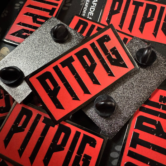PIT PIG Hard Enamel Pin