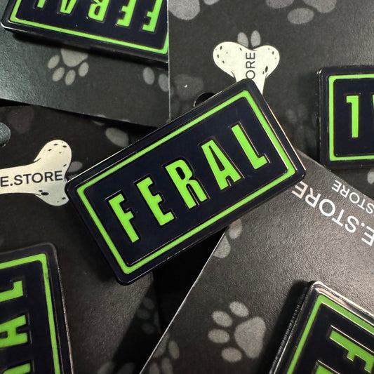 Feral (Green) Hard Enamel Pin