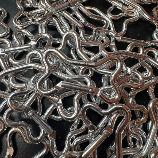 Bone Shaped Carabiner (Silver)