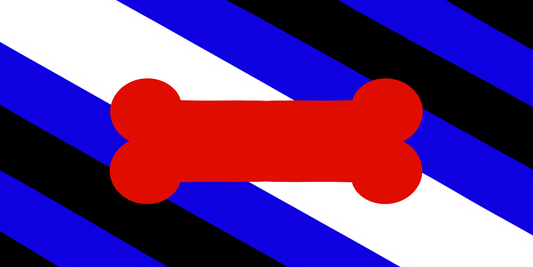 Puppy Pride Flag (Bumper Sticker)