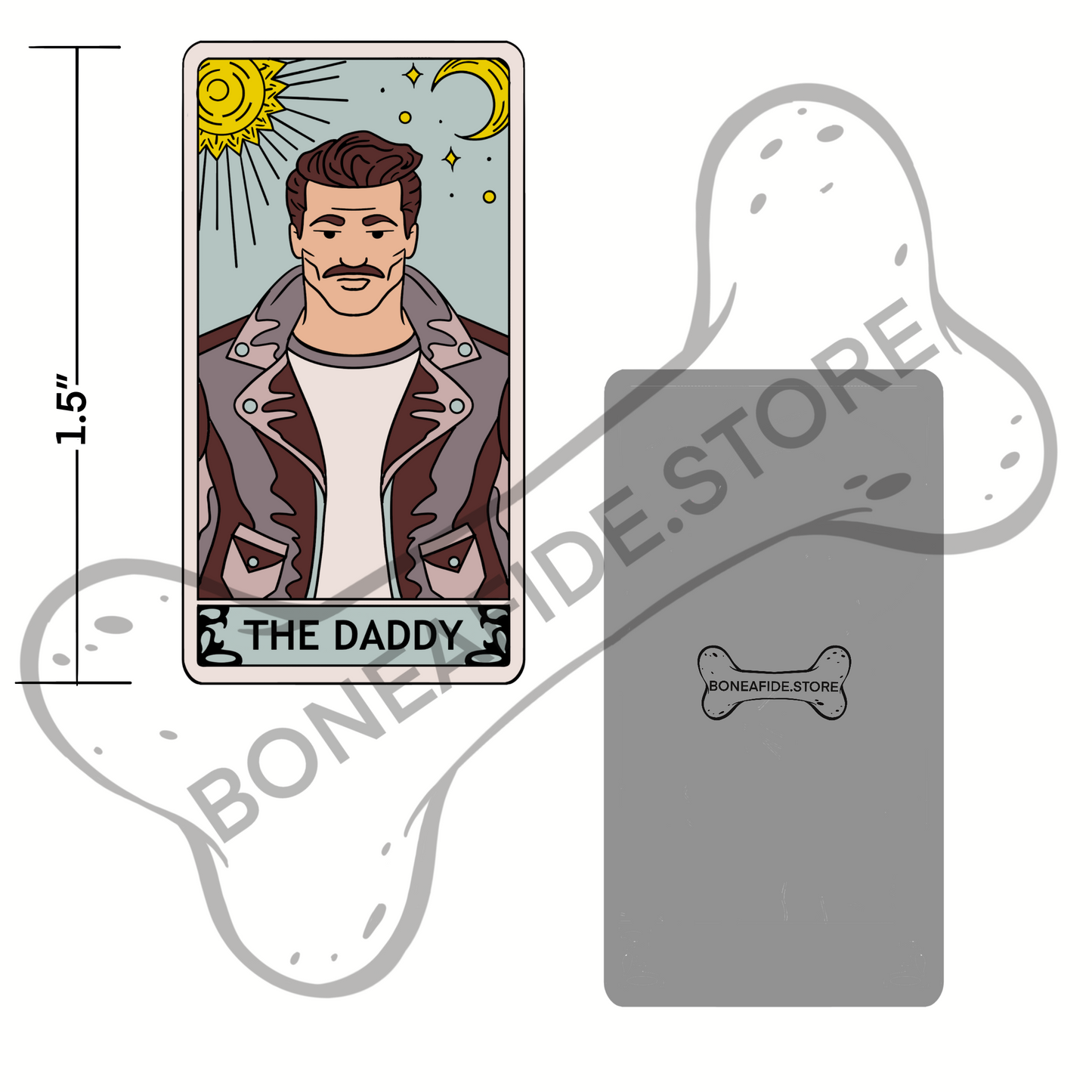 *PRE-ORDER* Tarot The Daddy Hard Enamel Pin (Day Tone)