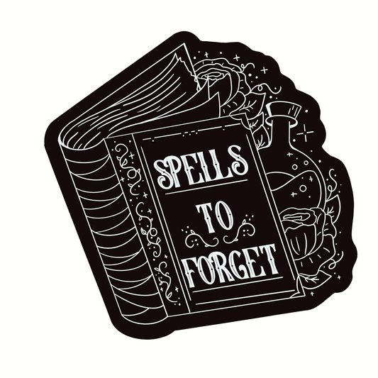 Spells to Forget Sticker (Clear Vinyl)