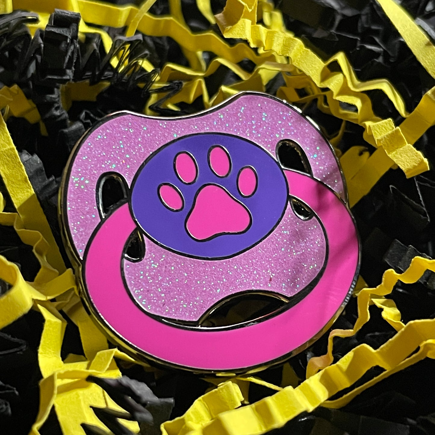 Little Pink Pacifier Pin